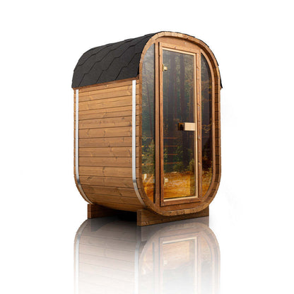 Luxury outdoor cedar sauna for 1–2 people