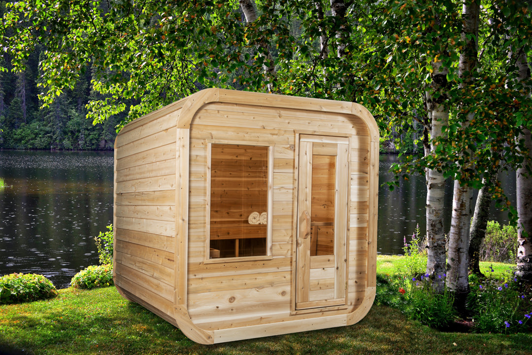 Dundlak Leisurecraft Canadian Timber | Luna Outdoor Sauna