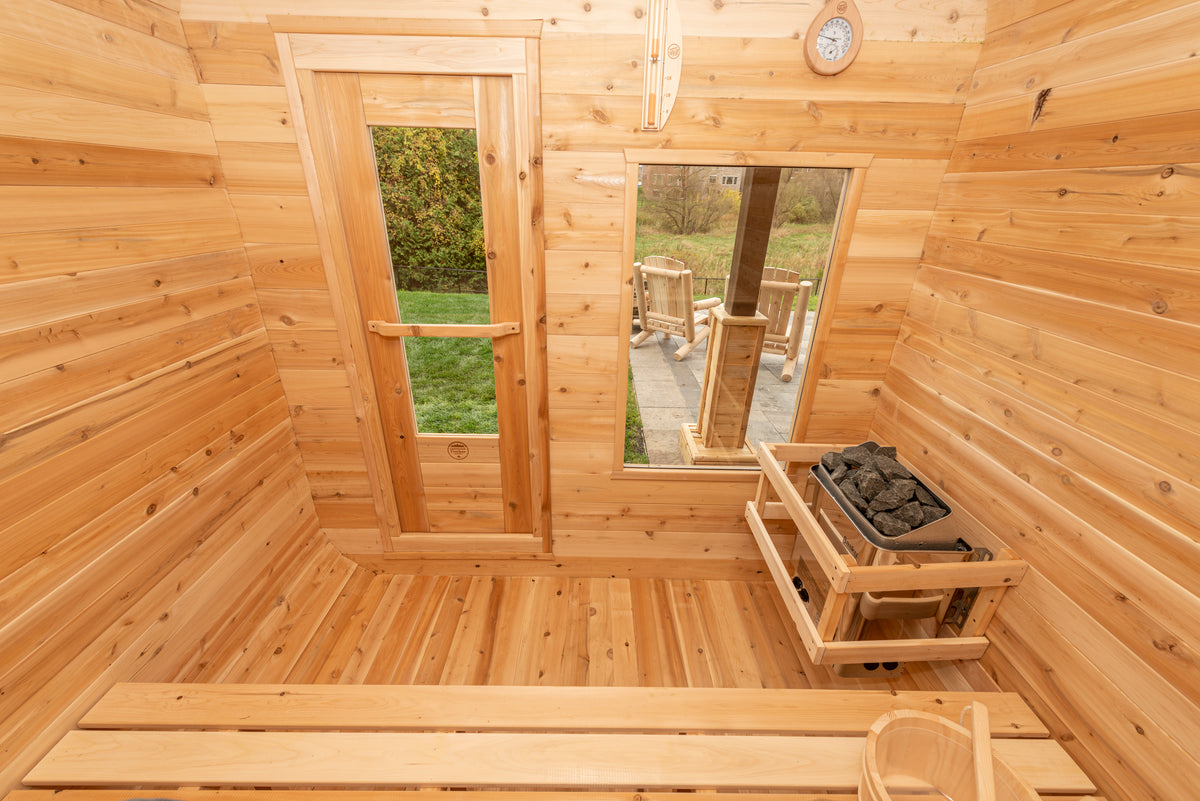 Dundlak Leisurecraft Canadian Timber | Luna Outdoor Sauna
