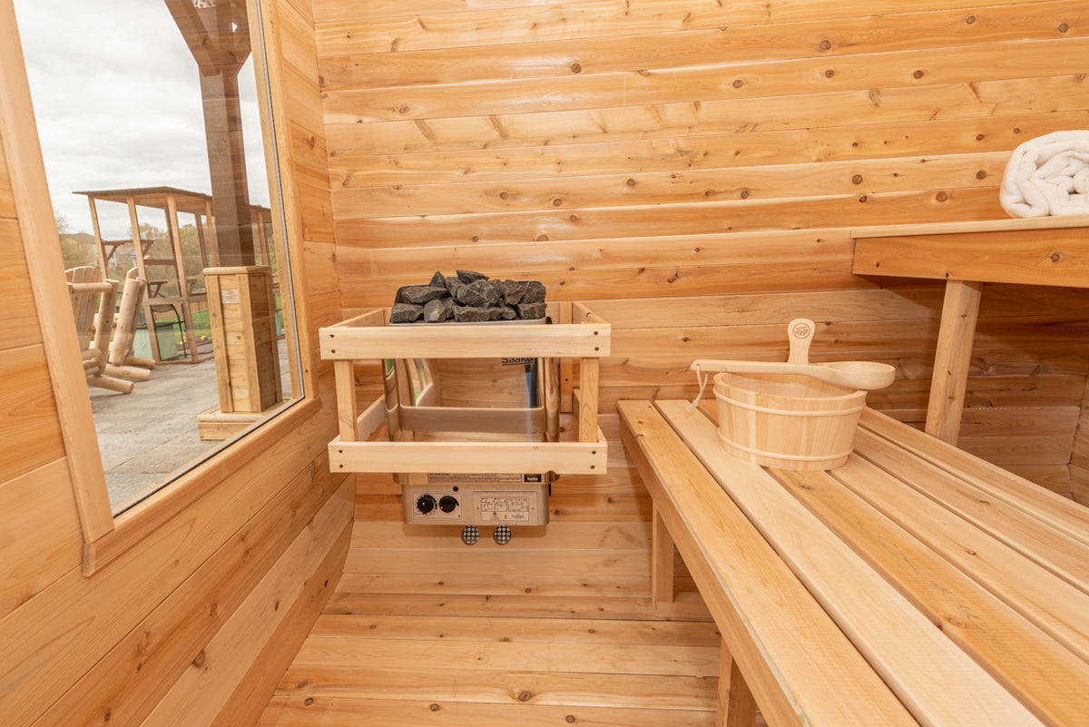 Dundlak Leisurecraft Canadian Timber | Luna Outdoor Sauna