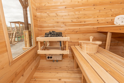 Dundlak Leisurecraft Canadian Timber | Luna Outdoor Sauna