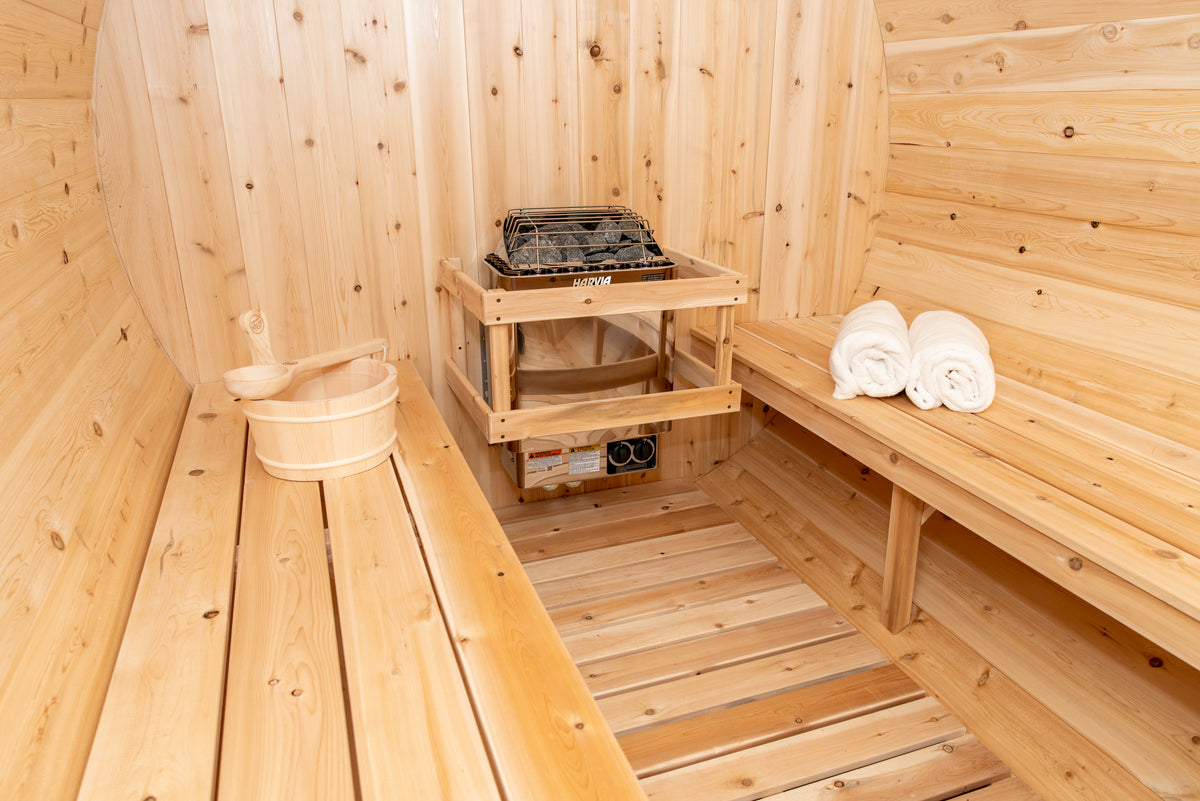 Canadian Timber Tranquility MP Barrel Sauna | Dundalk Leisurecraft