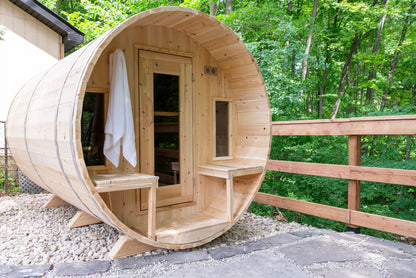 Canadian Timber Tranquility MP Barrel Sauna | Dundalk Leisurecraft