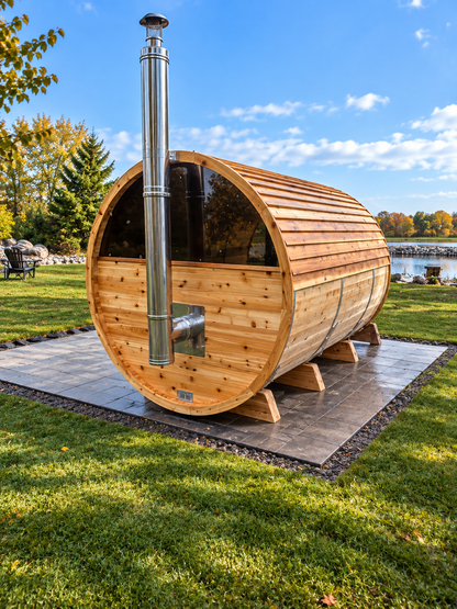 Canadian Timber Tranquility MP Barrel Sauna | Dundalk Leisurecraft