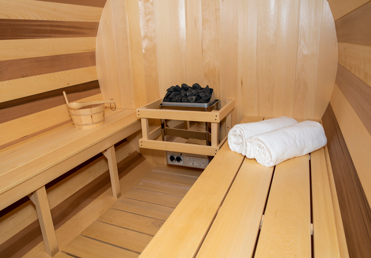 Canadian Timber Tranquility MP Barrel Sauna | Dundalk Leisurecraft