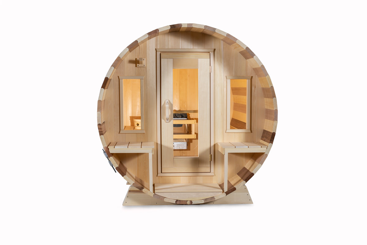 Canadian Timber Tranquility MP Barrel Sauna | Dundalk Leisurecraft