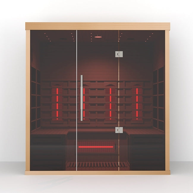 Lumin Infrared Sauna Three 3-person indoor infrared sauna