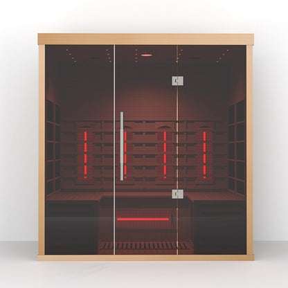Lumin Infrared Sauna Three 3-person indoor infrared sauna