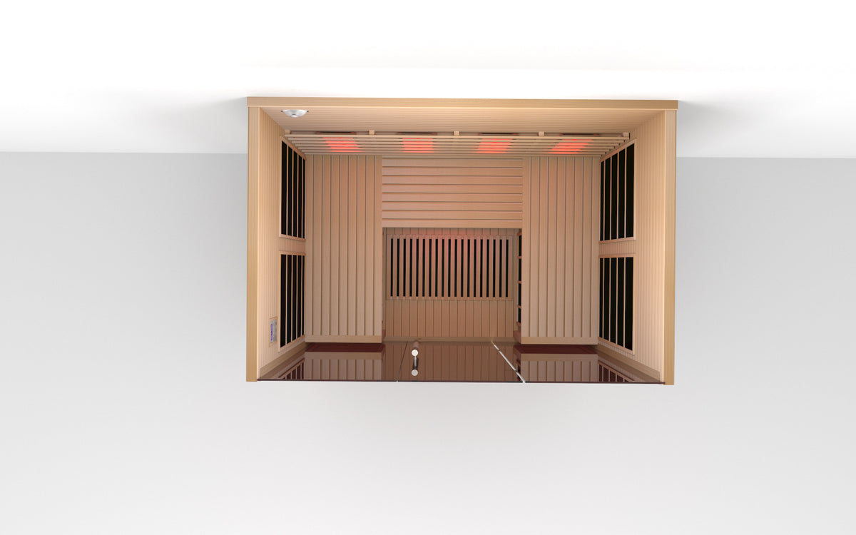Lumin Three infrared sauna digital control panel