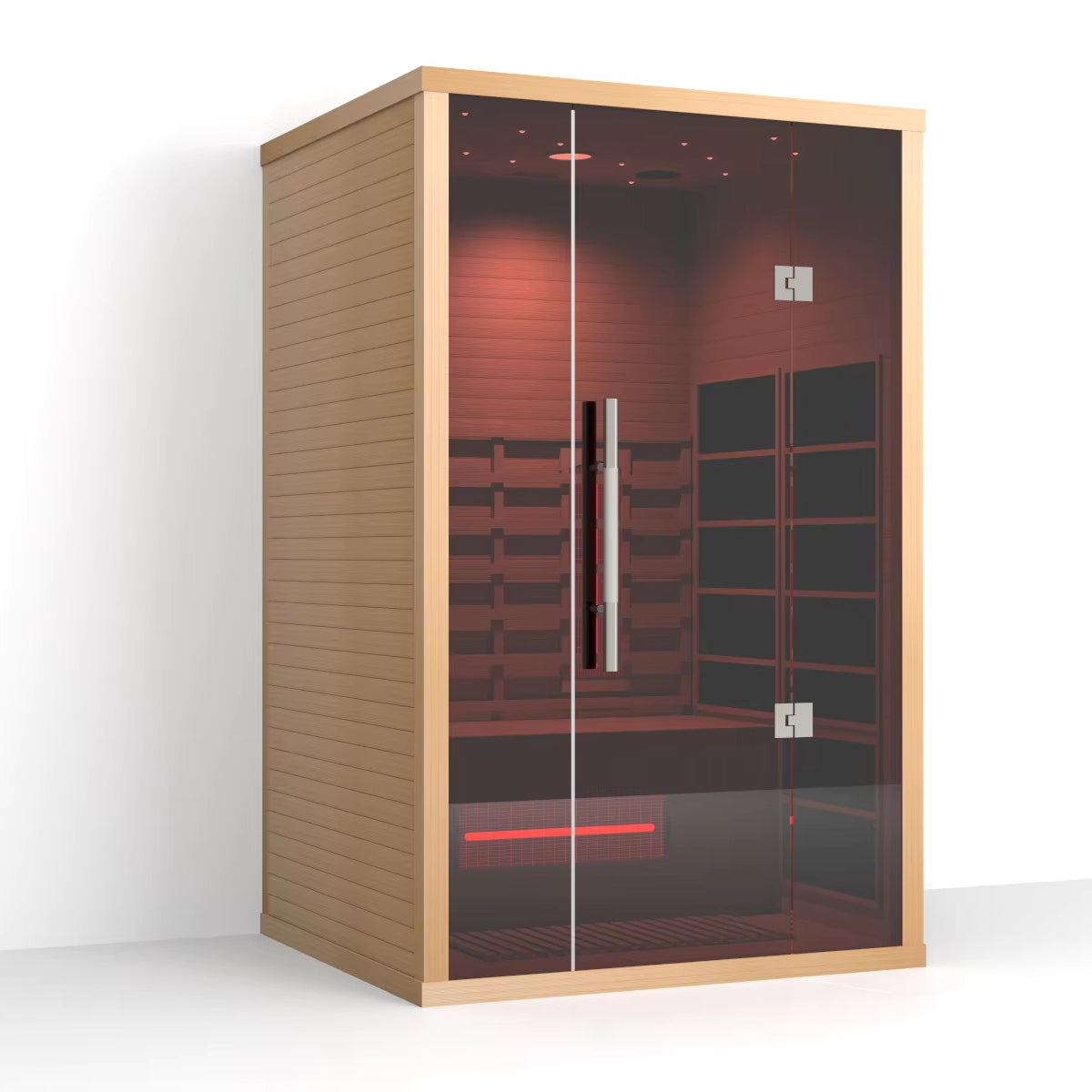 Lumin Two infrared sauna touchscreen control panel