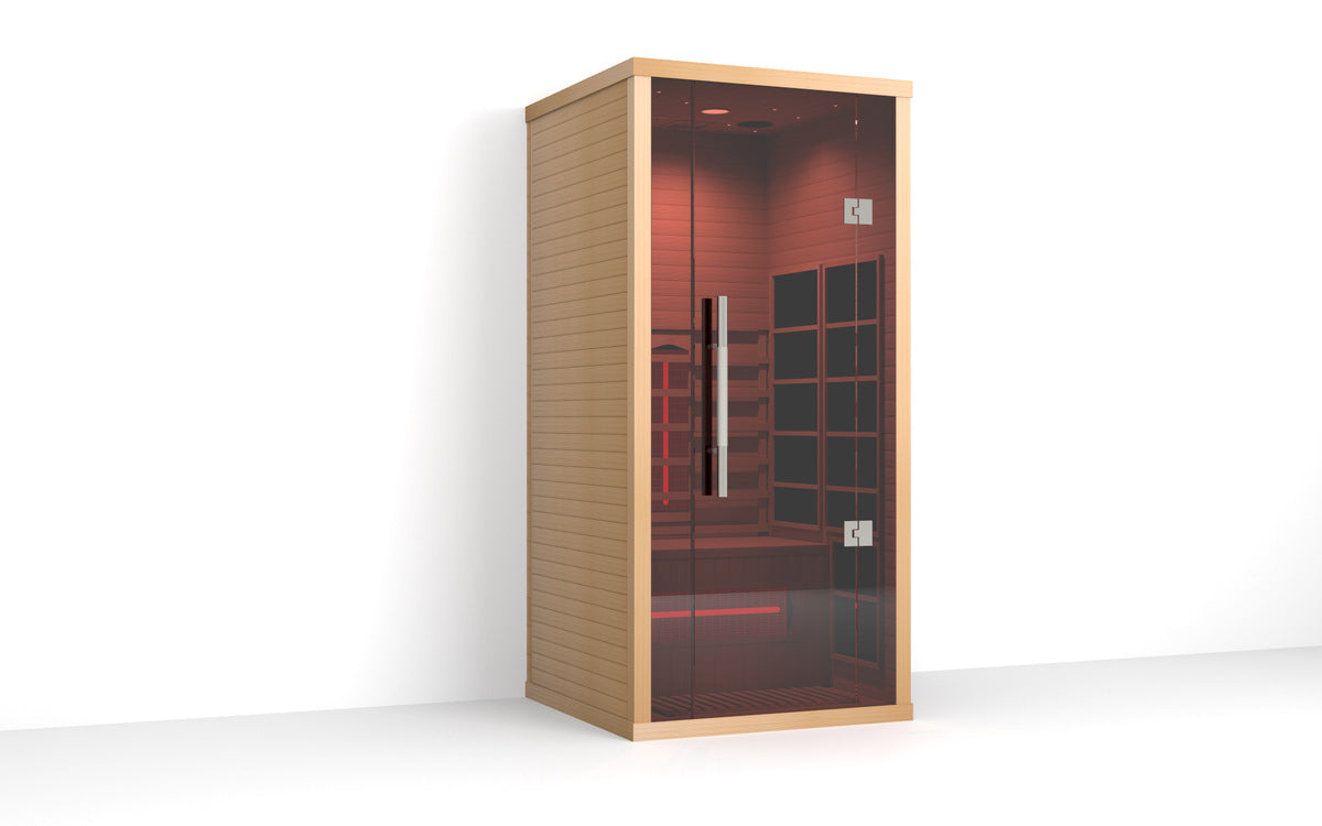 Lumin One Canadian Hemlock infrared sauna