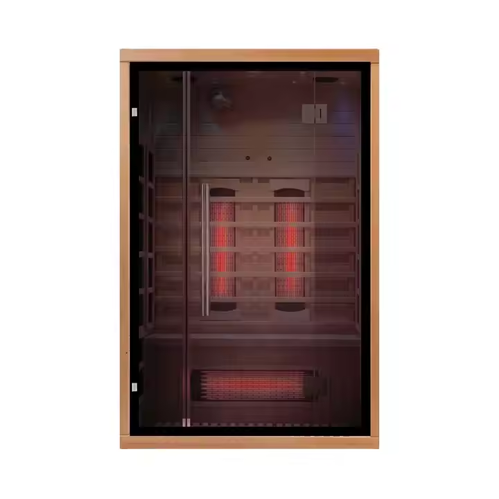 Lumin Two 2-person infrared sauna by Luxury Sauna Collection