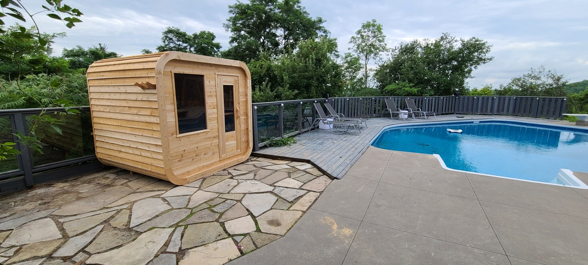 Dundlak Leisurecraft Canadian Timber | Luna Outdoor Sauna