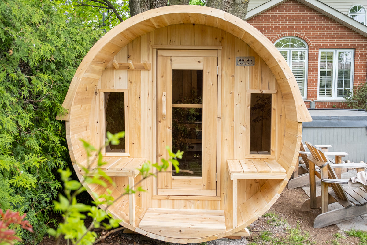 Canadian Timber Tranquility MP Barrel Sauna | Dundalk Leisurecraft